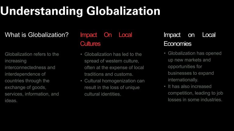 Globalization Reshapes Local Cultures, Traditions Globalization Reshapes Local Cultures, Traditions